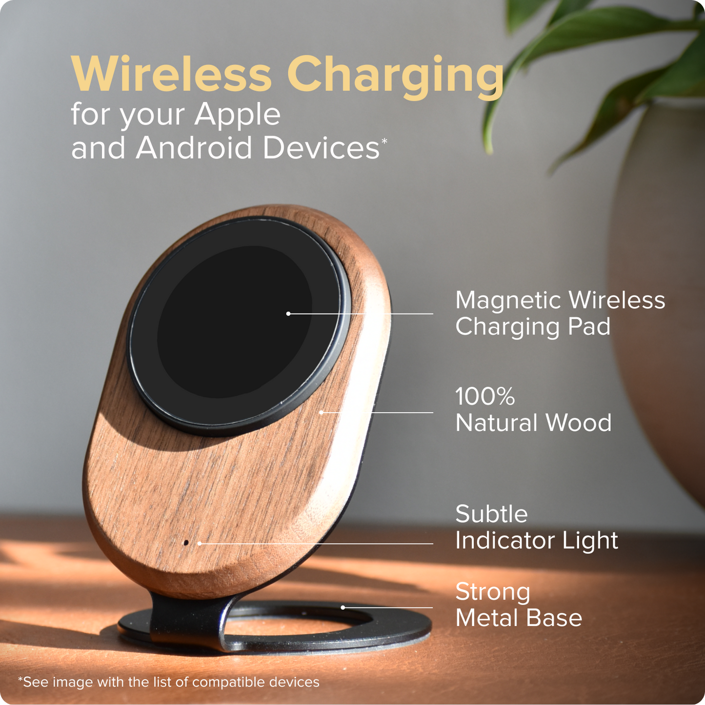 Wireless MagSafe Charger with Stand