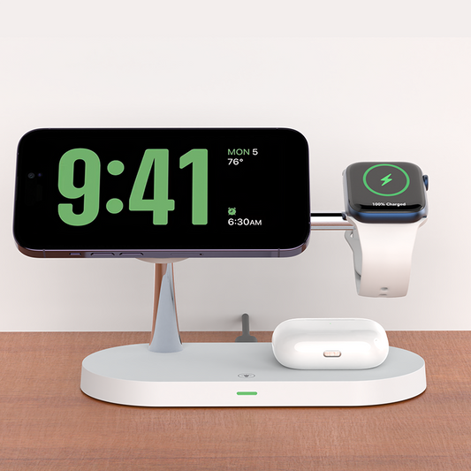 Magnetic 3-in-1 Wireless Charging Stand